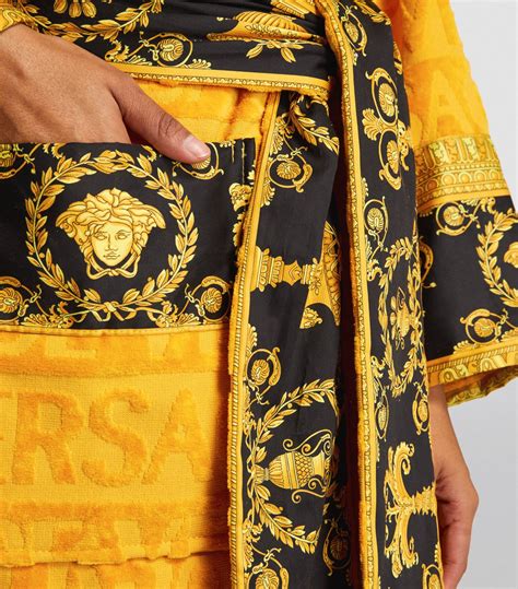 Womens Versace gold Baroque Robe 